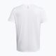 Мъжка тениска за бягане Under Armour Streaker бяла/отразителна 5