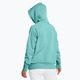 Дамски суитшърт Under Armour Rival Fleece Hoodie radial turquoise/white 2