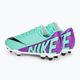 Детски футболни обувки Nike JR Mercurial Zoom Vapor 15 FG/MG hyper turquoise/black/ white/fuchsia dream 3