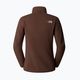 Дамски суитшърт The North Face 100 Glacier FZ smokey brown 6