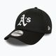 Мъжка бейзболна шапка New Era Patch 9Forty Oakland Athletics black