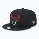 New Era Split Logo 9Fifty Chicago Bulls шапка черна 2