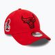 Мъжка бейзболна шапка New Era Side Patch 9Forty Chicago Bulls червена 3