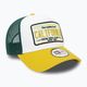 Мъжка бейзболна шапка New Era Patch Trucker yellow 3