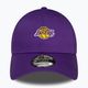 Мъжки New Era Home Field 9Forty Trucker Los Angeles Lakers бейзболна шапка лилаво 2