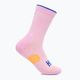 HOKA Crew Run чорапи 3 чифта розово twillight/червено/ослепително синьо 2