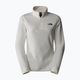 Дамски суитшърт The North Face 100 Glacier 1/4 Zip white dune/npf 4