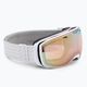 Очила за ски Alpina Estetica QV white gloss/gold sph