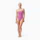 Speedo Твърд бански костюм с V-образна гръбнак kiki pink one-piece 6