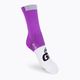 ASSOS GT C2 чорапи за колоездене лилаво и бяло P13.60.700.4B
