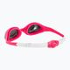 Детски очила за плуване arena Spider JR Mirror бяло/розово/фуксия 4