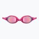 Детски очила за плуване arena Spider JR Mirror бяло/розово/фуксия 7