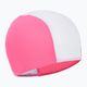 Детска шапка за плуване arena Polyester II бяло и розово 002468/910