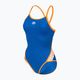 Дамски бански костюм от една част arena Icons Super Fly Back Solid blue/orange 005036/751 2