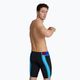 Мъжки бански костюм Arena Icons Swim Panel Jammer black/neon blue/red fandango/turquoise 4