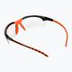Очила за скуош Tecnifibre черни/оранжеви 54SQGLBK21 2