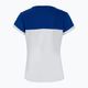 Детска тениска за тенис Tecnifibre Stretch в бяло и синьо 22LAF1 F1 2