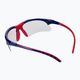 Очила за скуош Tecnifibre сини/червени 54SQGLRE21 2