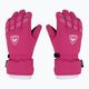 Детски ски ръкавици Rossignol Jr Popy Impr G pink fushia 2