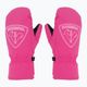Rossignol Jr Rooster M orchid pink детски ски ръкавици 3