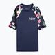 Детска тениска за плуване ROXY Printed Sleeves 2021 mood indigo alma swim