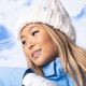 Дамска шапка за сноуборд ROXY Chloe Kim Beanie bright white 7