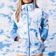 Дамско яке за сноуборд ROXY Chloe Kim лазурно сини облаци 9