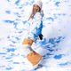 Дамски панталони за сноуборд ROXY Chloe Kim Woodrose mock orange 11