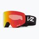 VonZipper Encore black satin/wildlife fire chrome очила за сноуборд 5