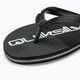 Quiksilver Molokai Stripe black/black/grey мъжки джапанки 7