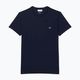 Мъжка тениска Lacoste TH6709 тъмно синьо 4