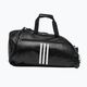 adidas чанта за тренировки 2 в 1 Boxing S черна/бяла 2