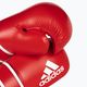 adidas Point Fight боксови ръкавици Adikbpf100 червено и бяло ADIKBPF100 9