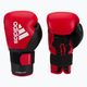 adidas Hybrid 250 Duo Lace червени боксови ръкавици ADIH250TG 3