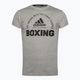 Мъжка тениска adidas Boxing medium grey/heather black