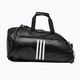 adidas тренировъчна чанта 65 л черно/бяло 2