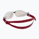 Aqua Sphere Kayenne Pro очила за плуване в бяло и червено EP3040910LPH 4