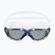 Aquasphere Vista прозрачна/тъмно сива/огледална димна маска за плуване MS5050012LD 2