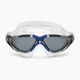 Aquasphere Vista прозрачна/тъмно сива/огледална димна маска за плуване MS5050012LD 7