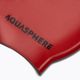 Aqua Sphere Обикновена силиконова шапка за плуване червена SA212EU0601 2