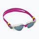Aquasphere Kayenne Compact прозрачни / малинови детски очила за плуване EP3150016LD 6