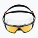 Aquasphere Vista Pro тъмно сива/черна/оранжева титанова маска за плуване MS5591201LMO 2