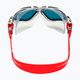 Aquasphere Vista бяла/червена/червена титаниева огледална маска за плуване MS5600915LMR 4