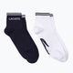 Мъжки чорапи за тенис Lacoste 2 чифта тъмносиньо/бяло RA4187