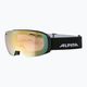 Очила за ски Alpina Granby QV black matt/gold sph 6