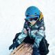 Детски очила за ски Alpina Piney blue matt/orange 5