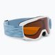 Детски очила за ски Alpina Piney white/skyblue matt/orange