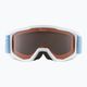 Детски очила за ски Alpina Piney white/skyblue matt/orange 8