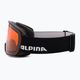 Очила за ски Alpina Nakiska black matt/orange 4
