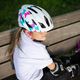 Детска велосипедна каска Alpina Pico pearlwhite butterflies gloss 8